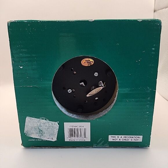 Kurt Adler Holy Family Musical Waterglobe Silent Night Christmas Nativity Scene - Picture 5 of 10